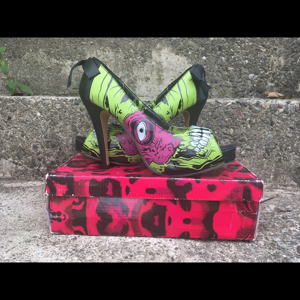 Iron Fist Zombie Heels